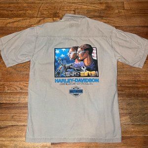 1994 Harley Davidson York PA assembly plant button down